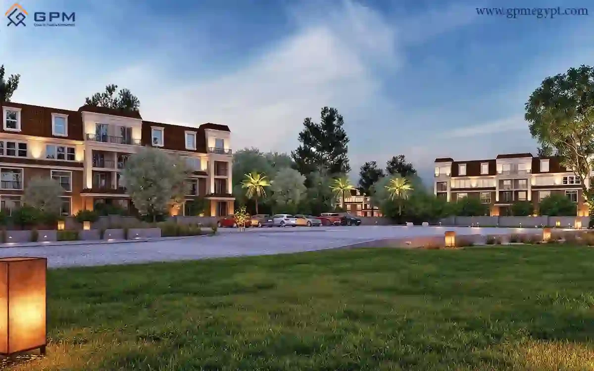 Ground Apartment with garden for sale in Sarai Compound Mostakbal City